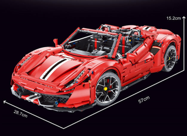 Sports Car Series Model Children Assembling Building Blocks Toys