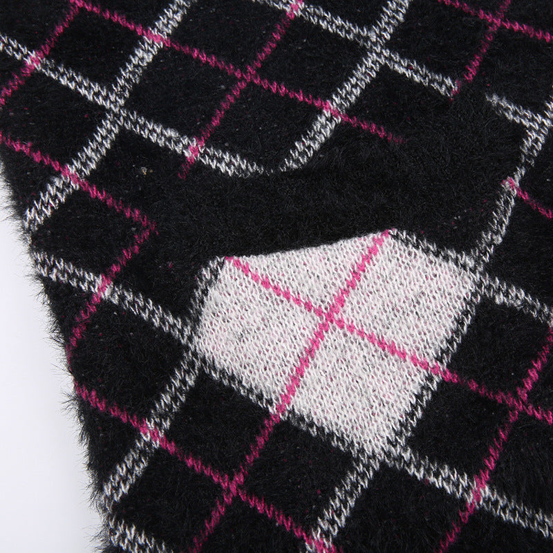 Hot Girls Wear Long Lazy V-neck Sweaters