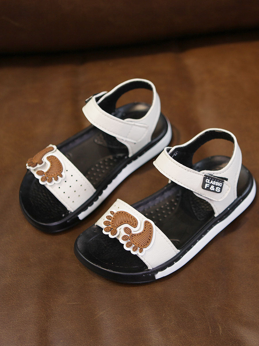 New Summer Korean Children Boys Non-slip Soft Sole All-match Baby Velcro Beach Shoes