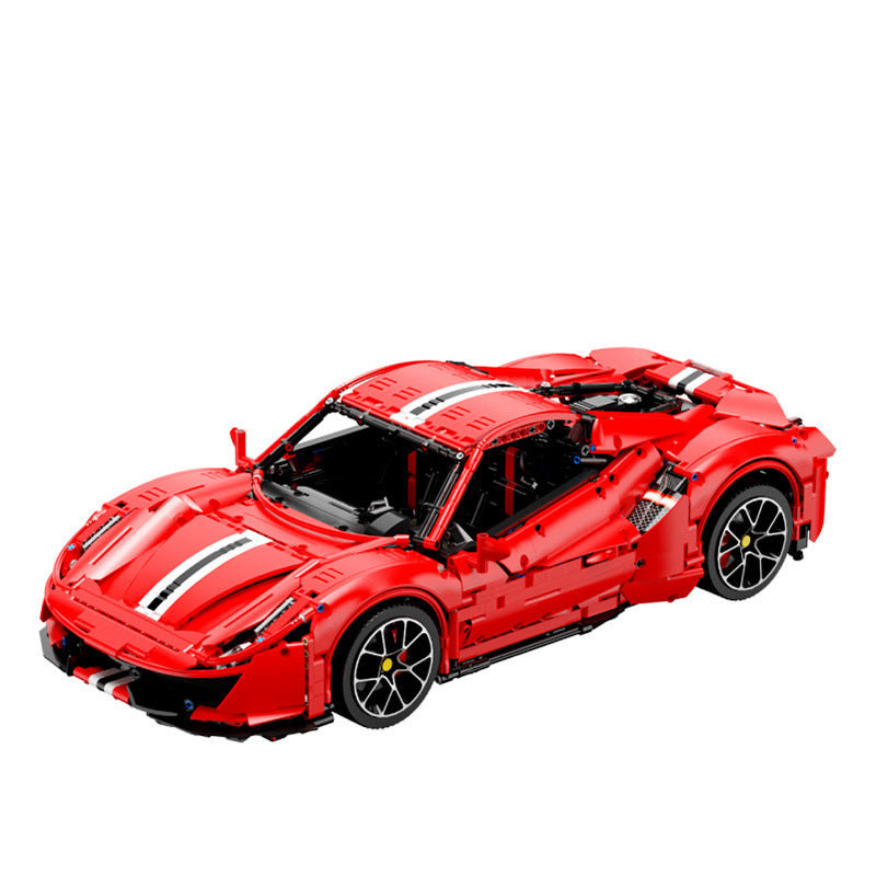 Sports Car Series Model Children Assembling Building Blocks Toys